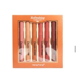 Heng Fang ৬ পিস লিপস্টিক সেট