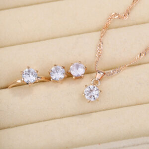 4 Pcs Jewelry Set