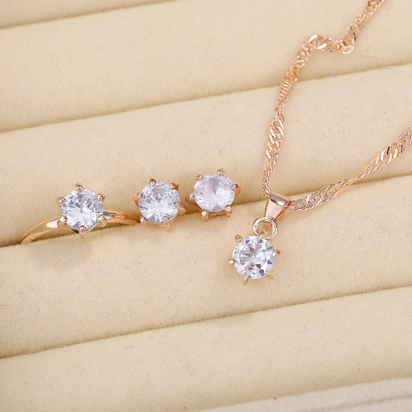 4 Pcs Jewelry Set