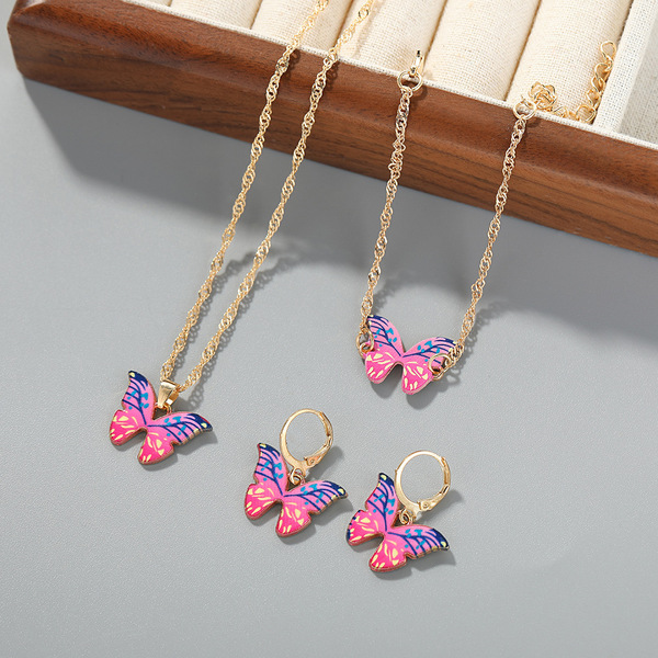 4 Pcs Jewelry Set