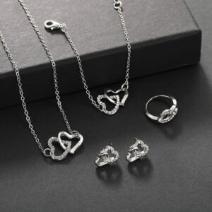 4 Pcs Jewelry Set