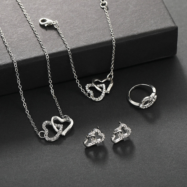 4 Pcs Jewelry Set