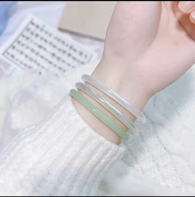 Jade Bracelet Set (3 Pcs)