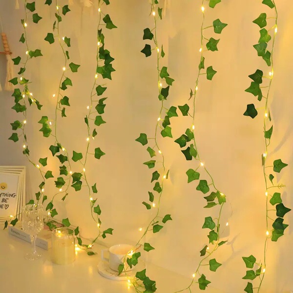 7Ft Leaf Fairy String Light